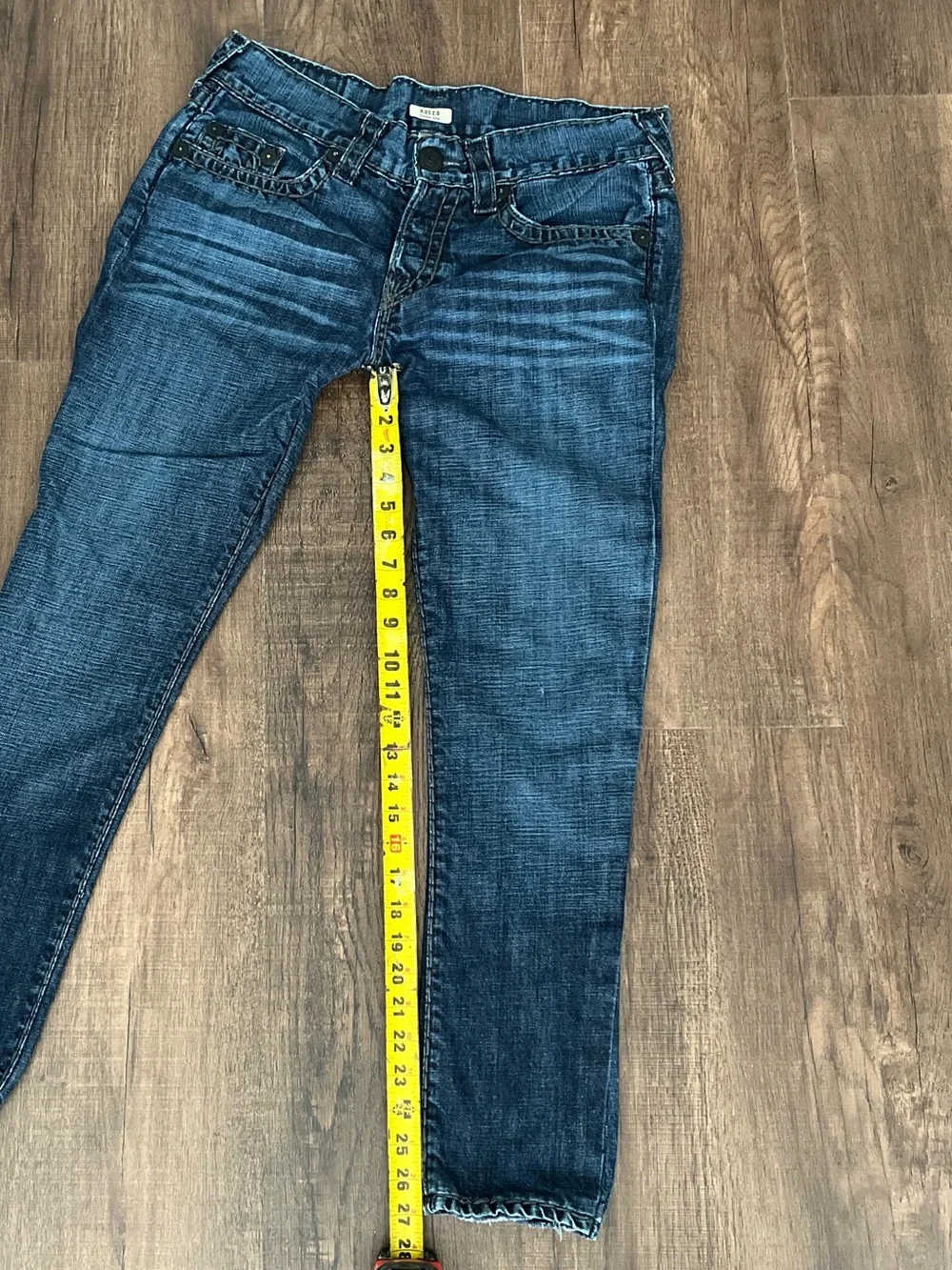 True Religion Rocco Super T Dark Midnight Jeans